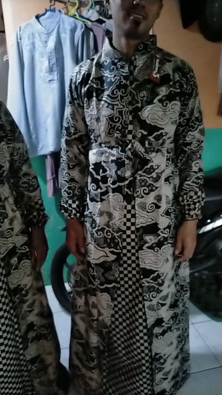 Batik Couple Keluarga Sania Ruffle Ori Ndoro Jowi Dnt