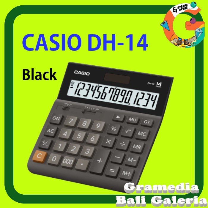 

Gramedia Galeria - casio dh-14bk (JU)