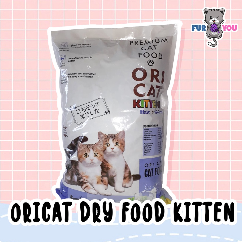 Ori cat Kitten Makanan Kering Kucing 500 gram