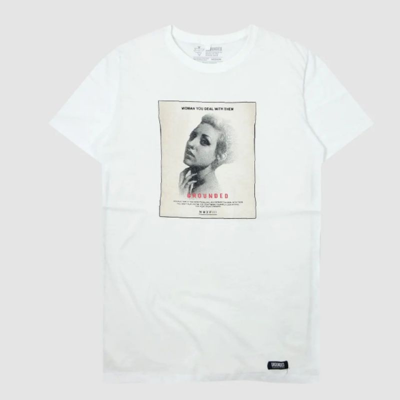 Kaos Surfing GROUNDED - Creepycloth | Super Premium Cotton Combed 30s Reaktif | Kaos Pria Baju Kaos 