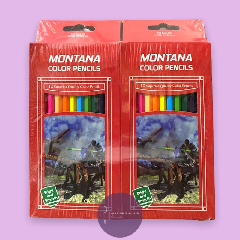 

PENCIL 12 WARNA MONTANA PANJANG