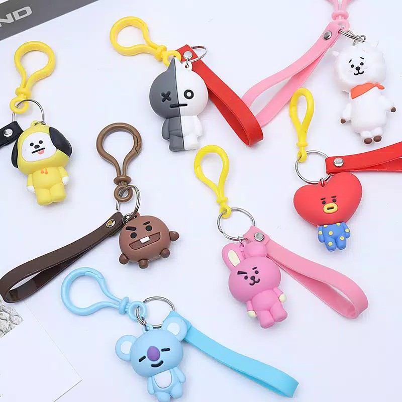 Monellina G BT21 BTS  Hiasan  Gantungan Kunci Tas Murah 