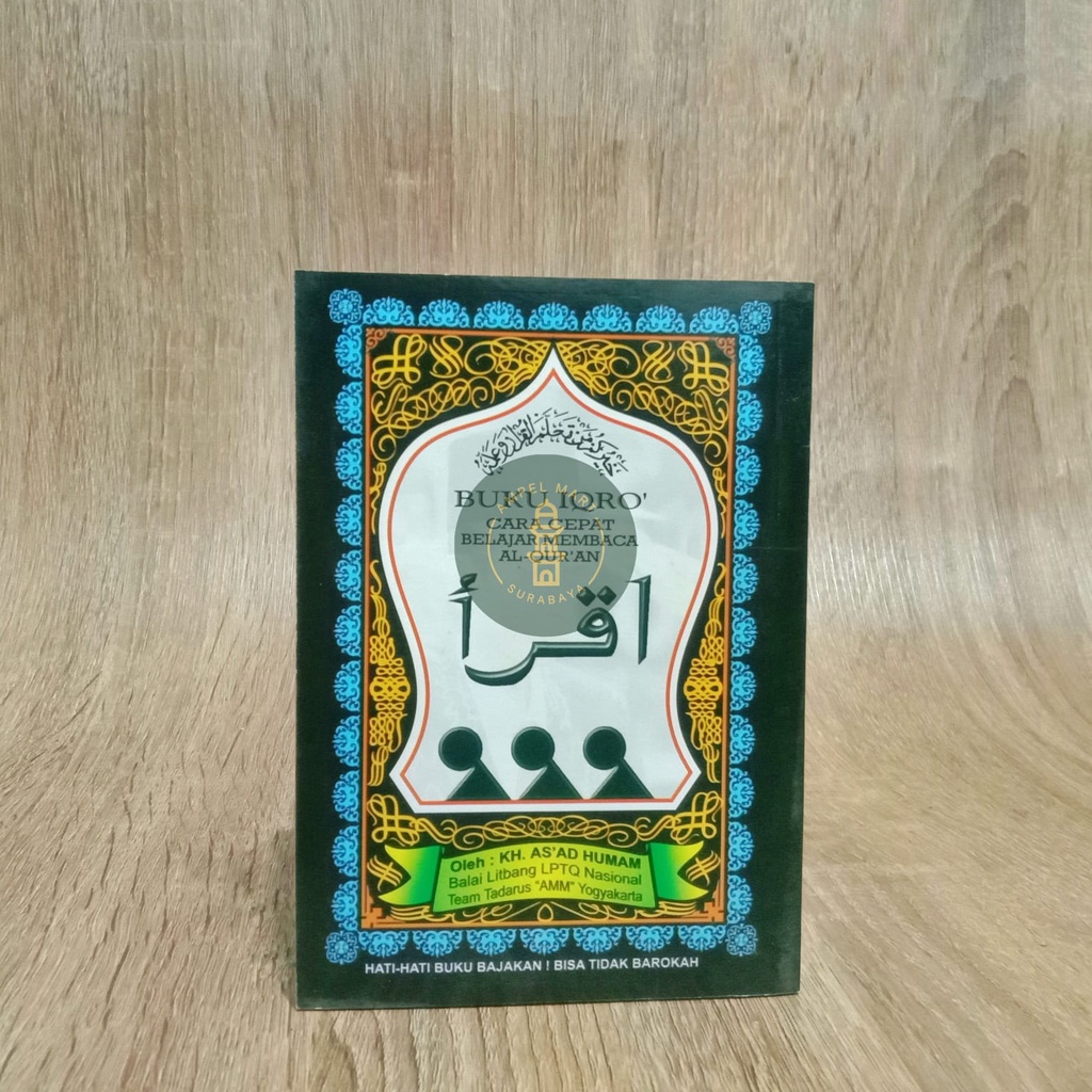 IQRO BENDEL KECIL HITAM  Buku Iqro KECIL Hitam Iqro' Bendel KECIL Iqra' Lengkap