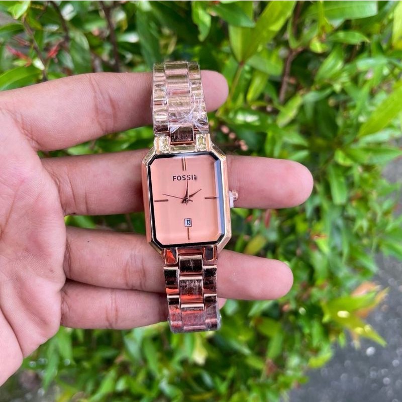 New Cod!!!! Jam Tangan Wanita Ready Stok Tali Rantai Tanggal Aktif | Jam Tangan Wanita Anti Air Mewah Dan Simple | Jam Tangan Wanita Murah Dan Cantik | Jam Tangan Wanita Full Black Water Resistant | Jam Tangan Wanita Model Analog Kekinian Realpic