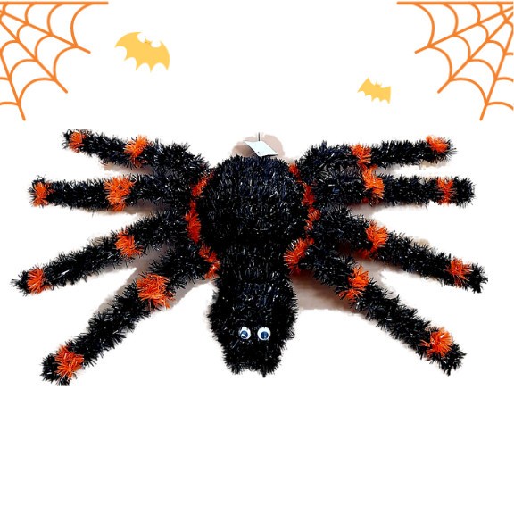 Dekorasi Halloween Laba Laba Jumbo Spider Hiasan Haloween Murah Grosir