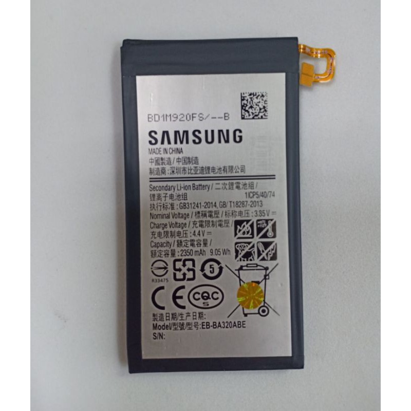 BATERAI SAMSUNG GALAXY A3 2017 A320