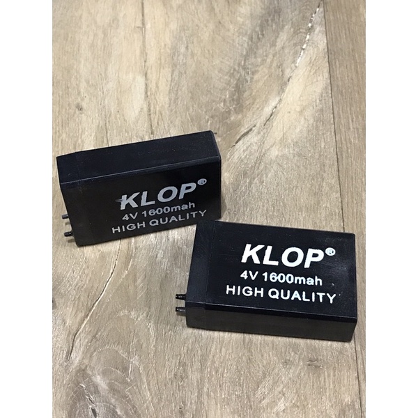 Aki Kering 4V 1600mah Klop