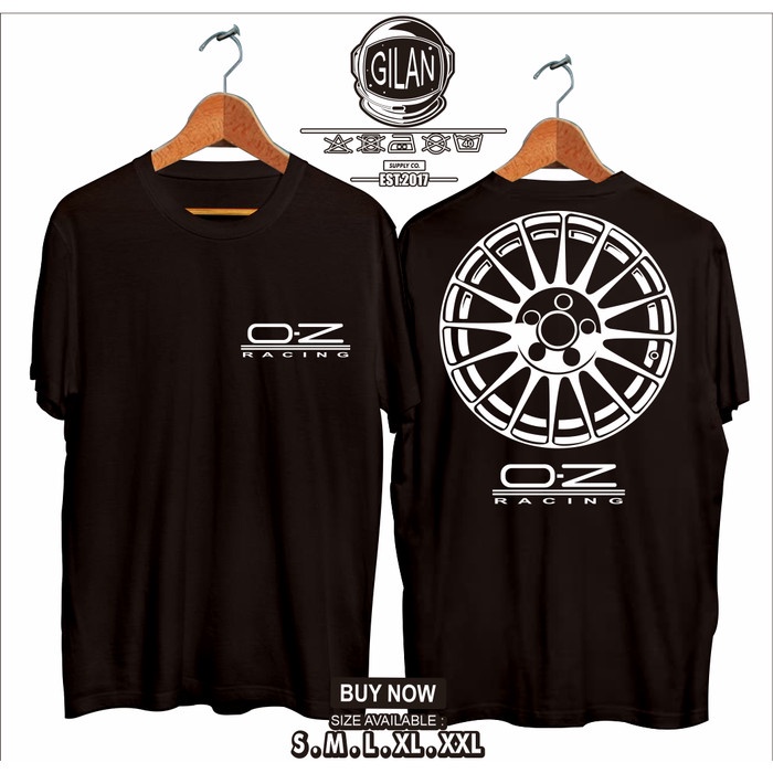 KAOS BAJU VELG PELEK MOBIL OZ SUPERTURISMO RACING OTOMOTIF SPORT