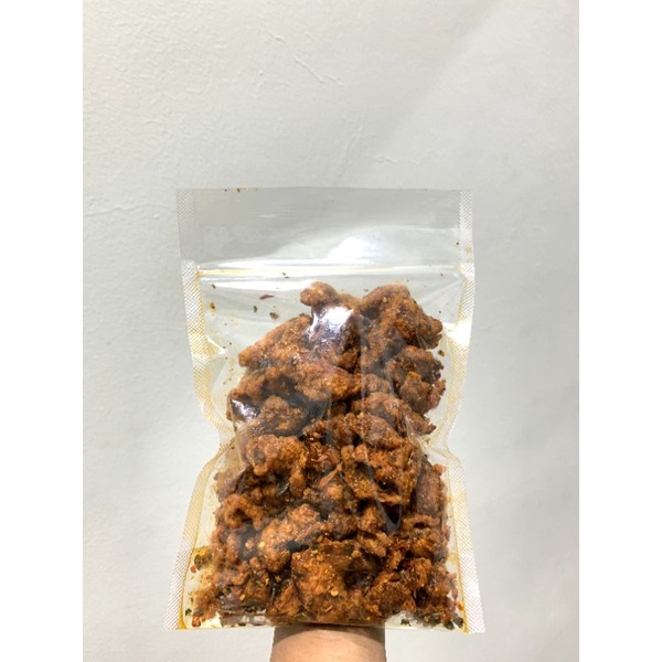 

Cemilan kulit krispy 250gr