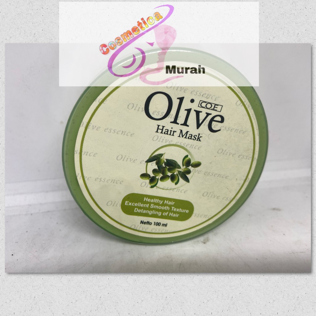 Olive hair mask - masker olive oil syb - masker olive original syb - masker rambut olive