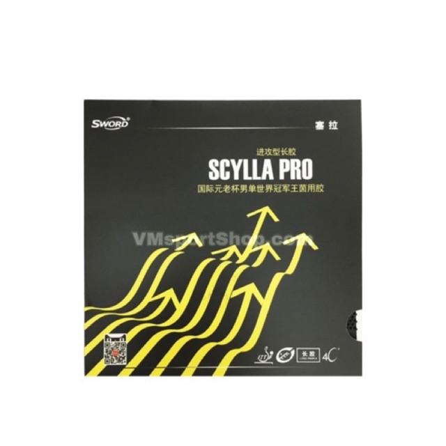 Sword Scylla Pro OX - Karet Bintik Bet Pingpong