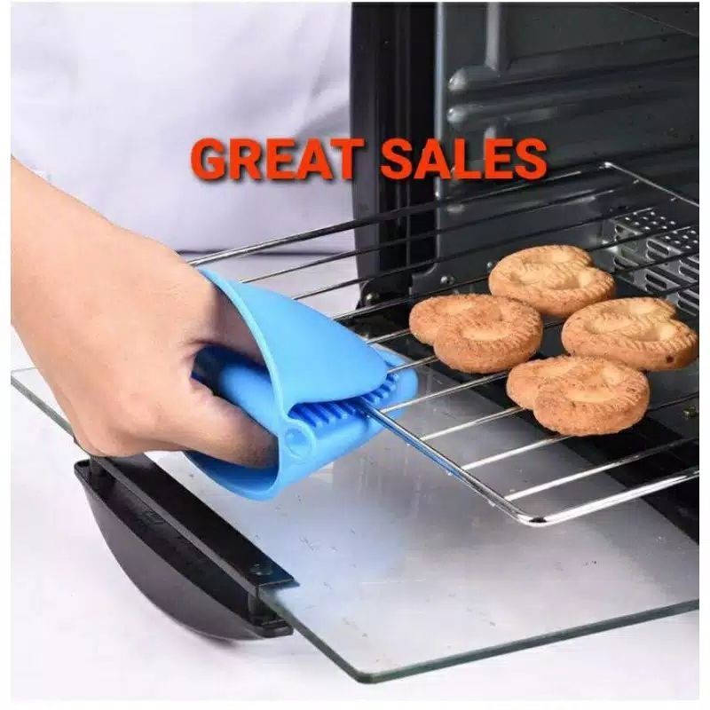 Sarung Tangan Silikon Silicone Gloves Oven Anti Panas (1 pc)