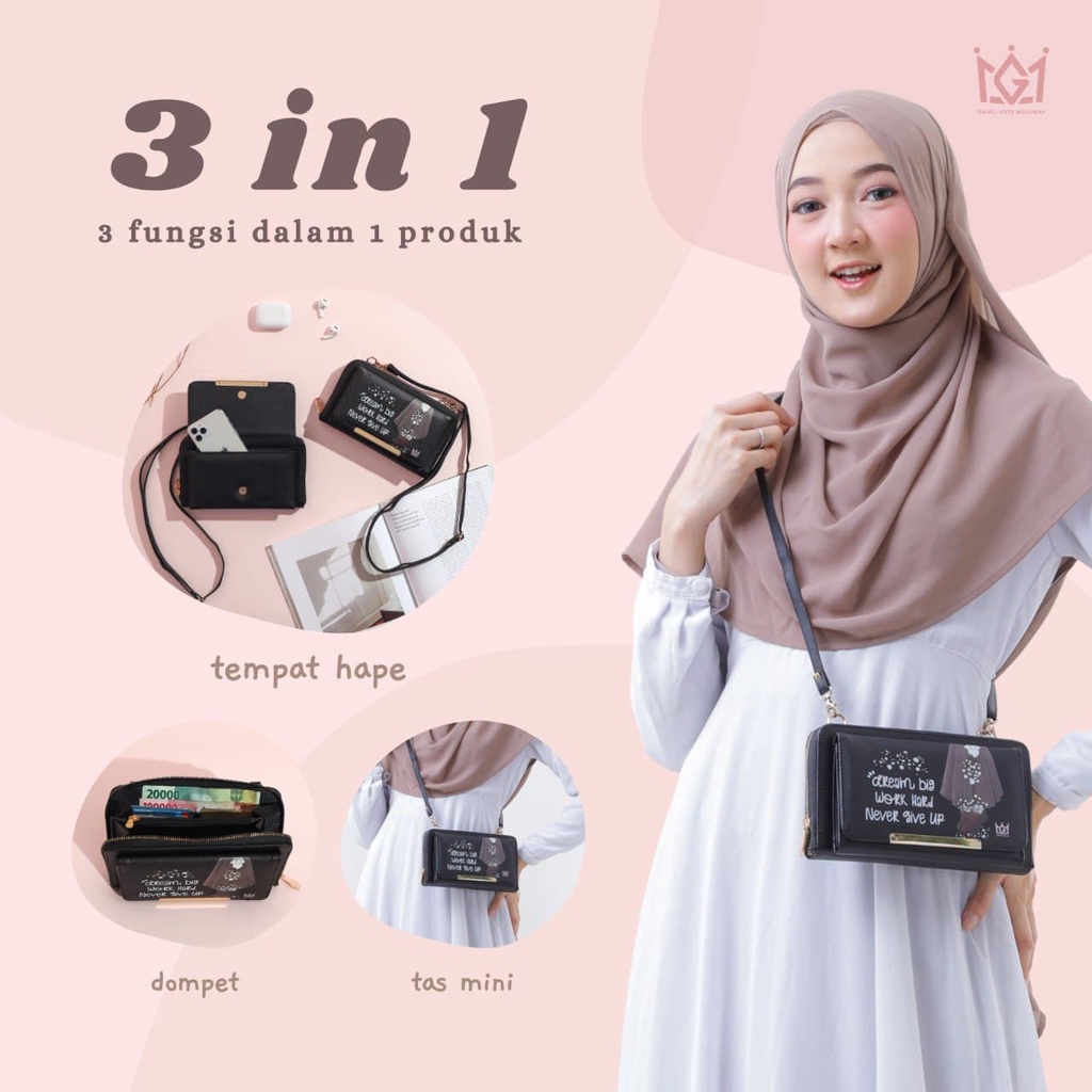 SWEET CANDY WALLET BY GANCI UNYU MUSLIMAH