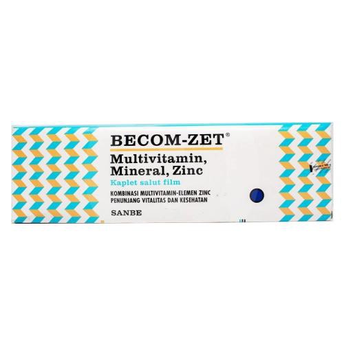 BECOM-ZET ISI 10 KAPLET - MULTIVITAMIN