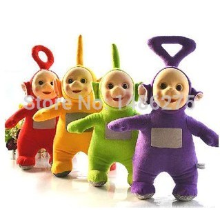 Boneka Anak 4 unids/set 25 CM envío gratis juguetes y Hobbies muñecos de peluche Teletubbies
