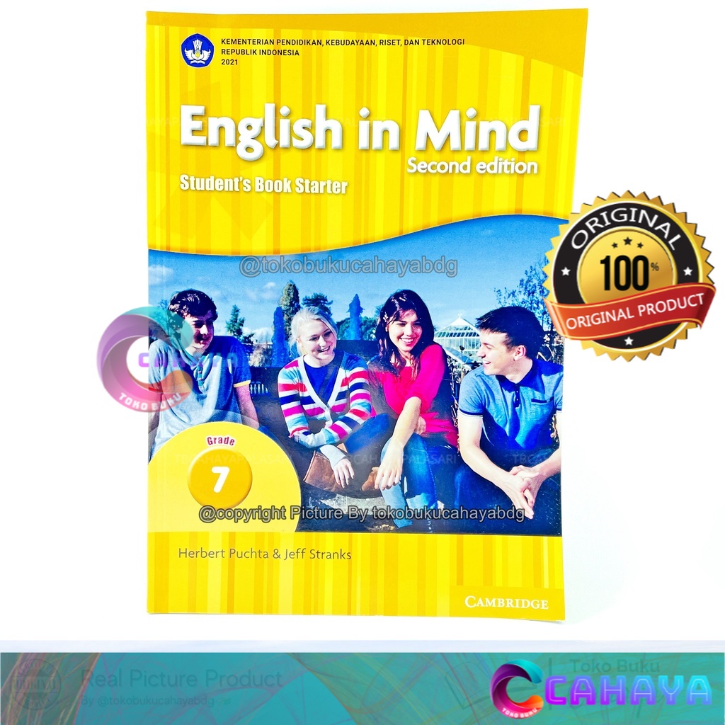 Jual BUKU Teks bahasa Inggris English in mind kurikulum MERDEKA untuk