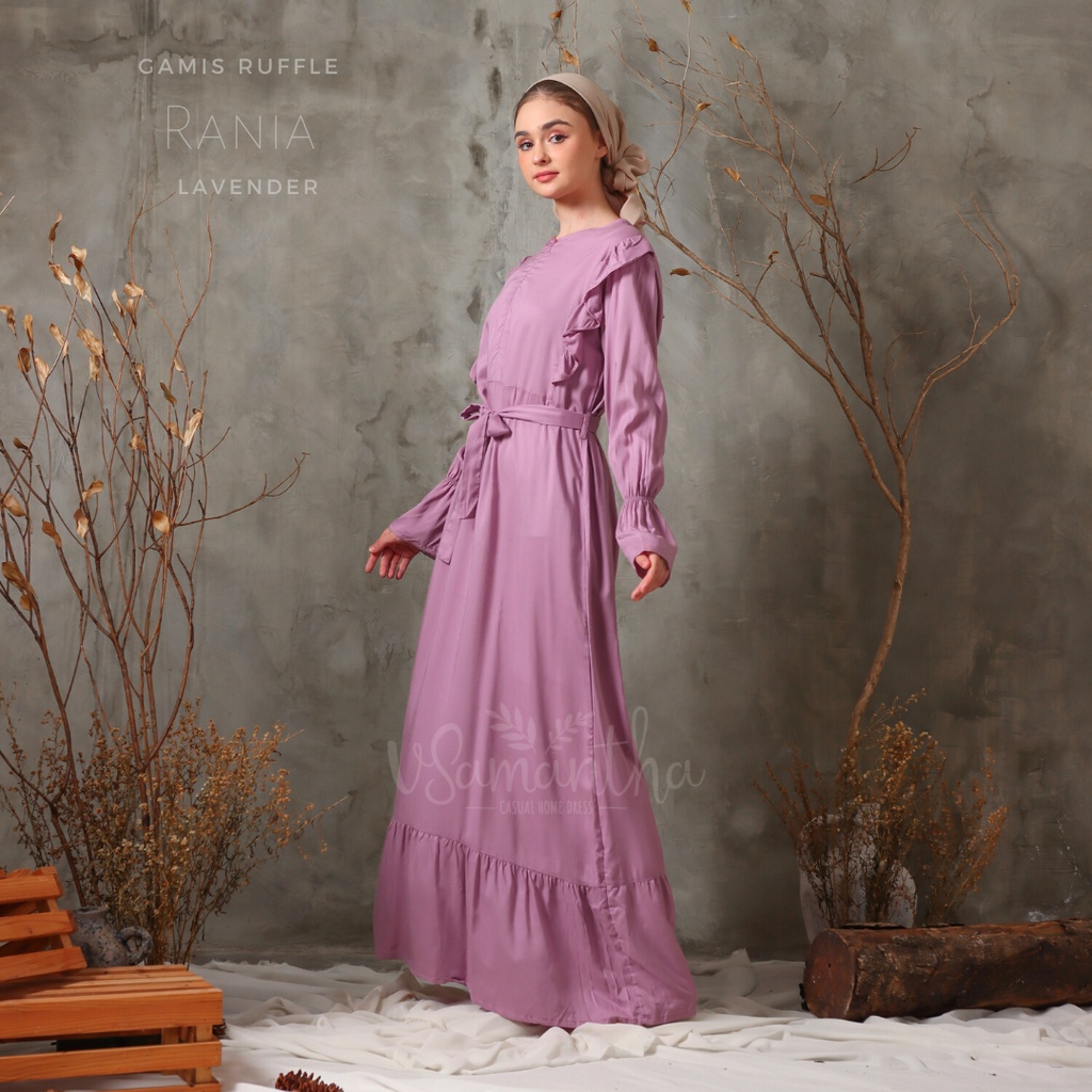 Gamis Homedress Rayon Motif Rania