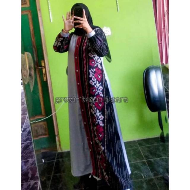 ABAYA TENUN ORIGINAL MIX TOYOBO PREMIUM/COUPLE TENUN SYAR'I/ GAMIS SYAR'I/GAMIS BATIK/COUPLE MURAH