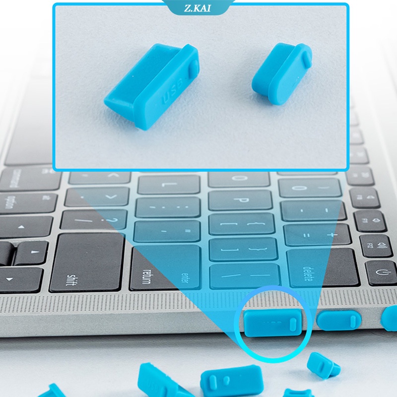 16pcs Plug Silikon Anti Debu Untuk Plug Usb / Laptop / Komputer