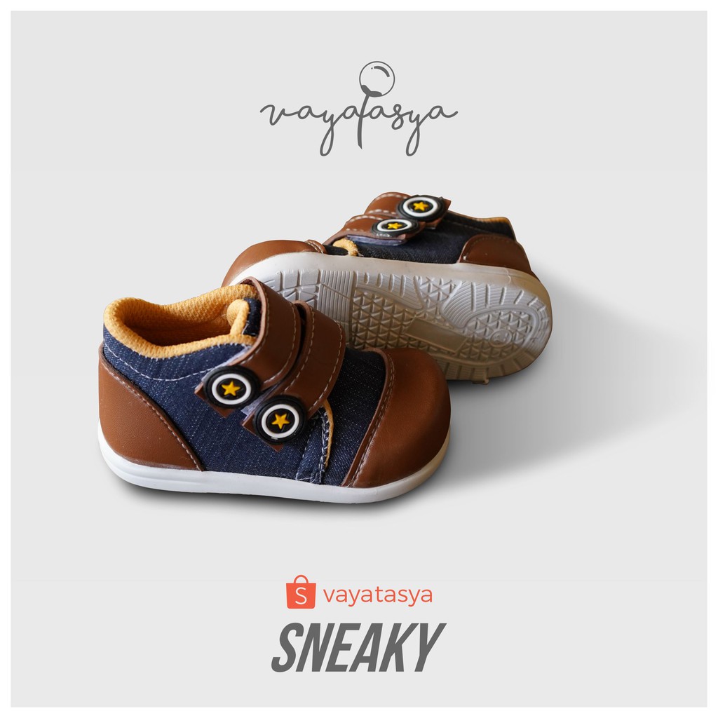 Vayatasya Karenina Sneaky | Sepatu sneaker anak bayi laki-laki | usia 1-6 tahun