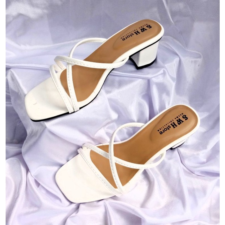 sandal wanita tali hak kotak 5cm.go 02