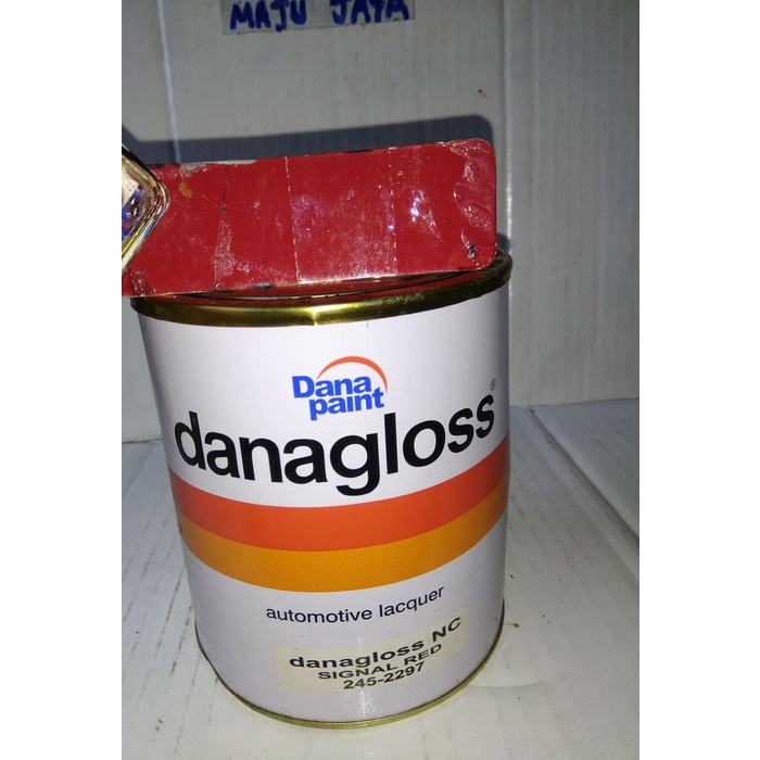 BISA COD Cat Duco Nc Solid Special Danagloss Signal Red 2297 1Liter DISKON