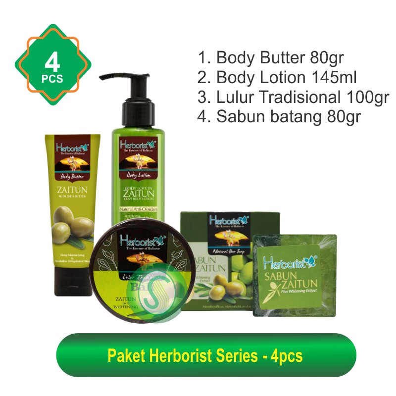 Paket Herborist Zaitun Series - 4pcs