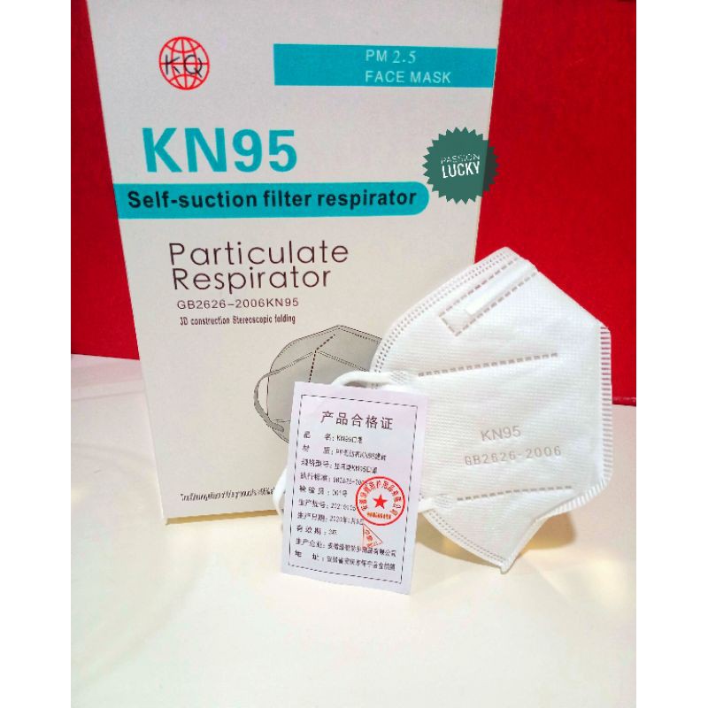 MASKER KN95 HIGT QUALITY 5 PLY IMPORT/FACE MASK EARLOOP KN 95