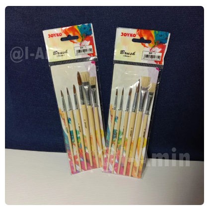 

(1 set) Kuas Lukis Joyko BR-1