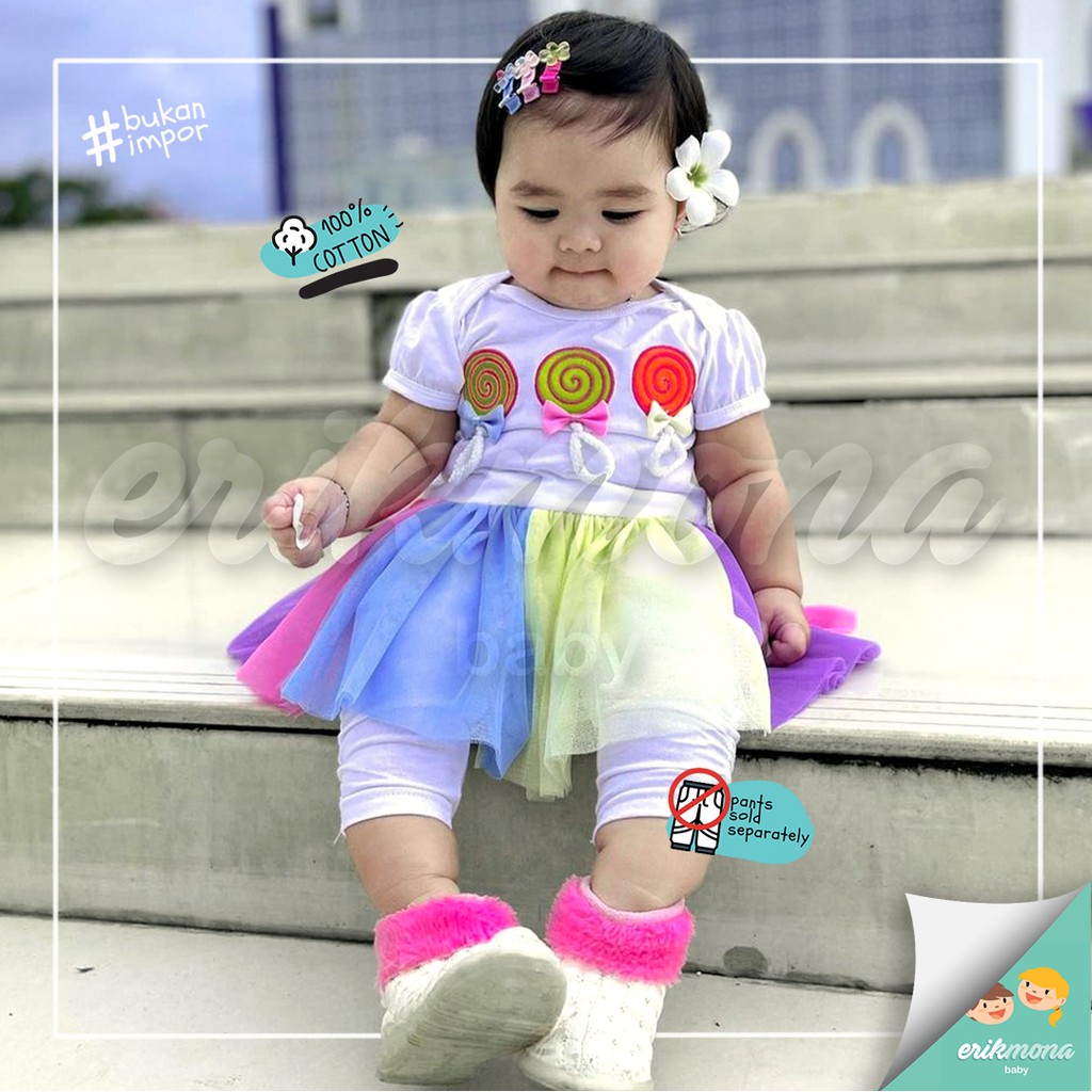 baju bayi jumper bayi baju anak lucu model lolipop