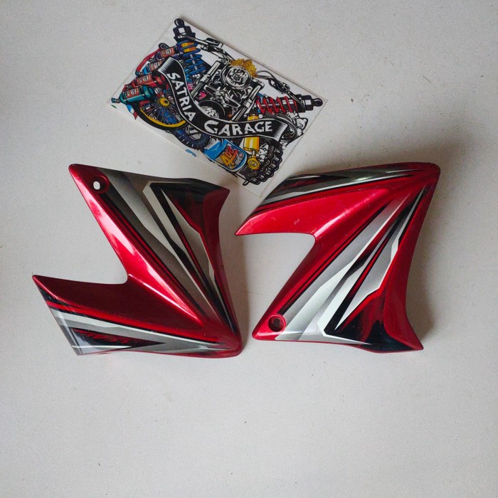 sayap tangki yamaha vixion old lama 2009-2012 original merah