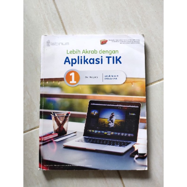 Buku Bekas Platinum TIK Kelas 1 SMA