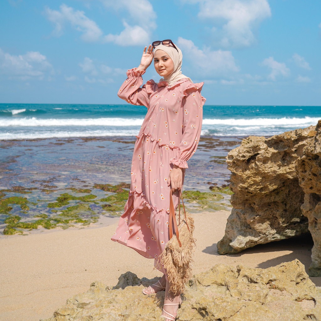 Naura Midi dress ankle dress premium busui jumbo