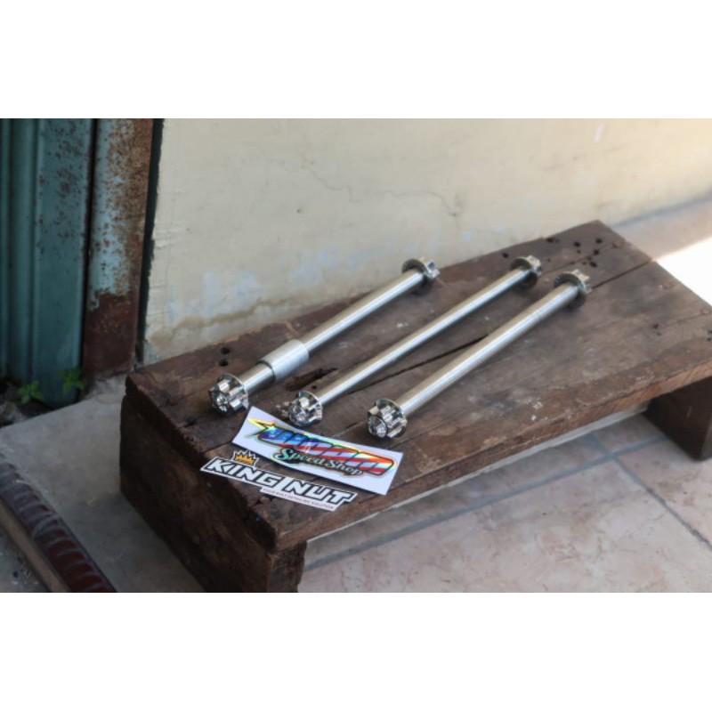 As Roda Depan Belakang As Swing Arm RX King Probolt Stainless