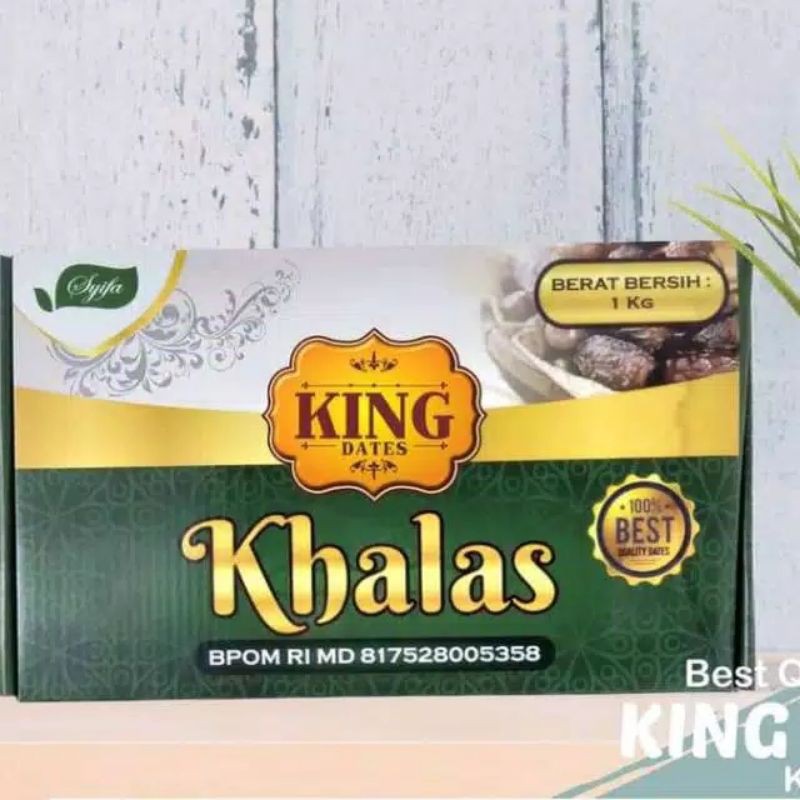 kurma khalas 10kg 1 dus Saad