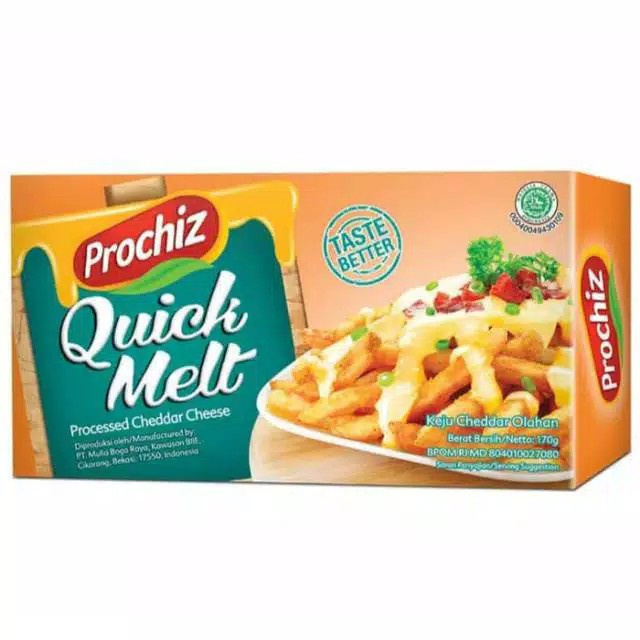 

Prochiz Quick Melt Keju 170 gr