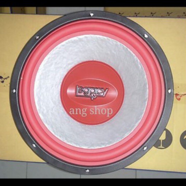 Speaker Sub Woofer Subwoofer 12 Inch 12 In 12" Mic Bass Legacy LG-1298-2 LG1298 Dobel Coil
