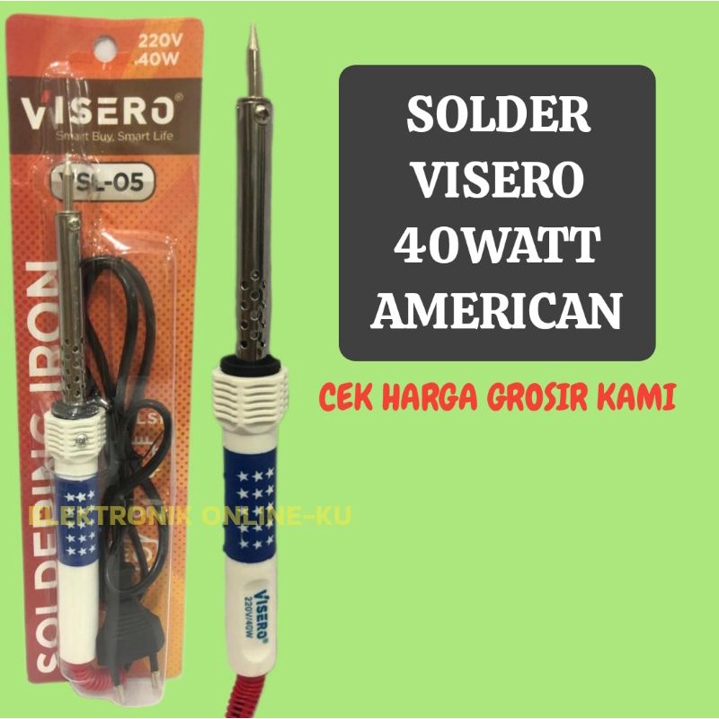 SOLDER VISERO 40WATT AMERICAN