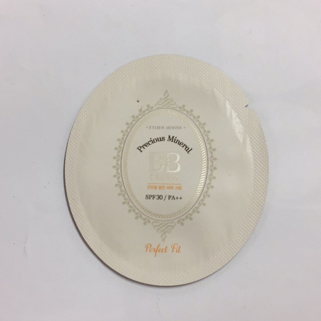 Etude House Precious Mineral BB Cream Perfect Fit W13 Sample/ Sachet/ Tester