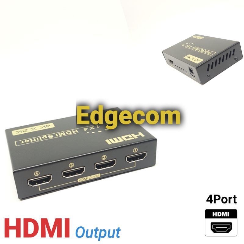 HDMI Splitter 4 Port 4Kx2K 3D