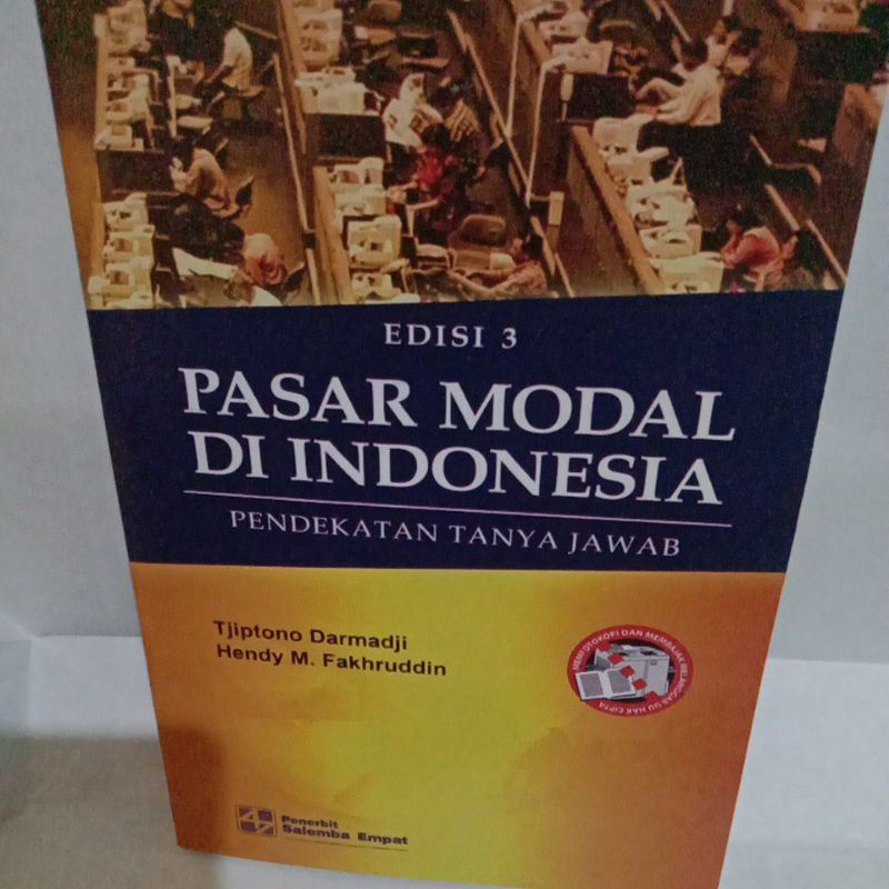 

PASAR MODAL DI INDONESIA edisi 3 By tjiptono darmadji