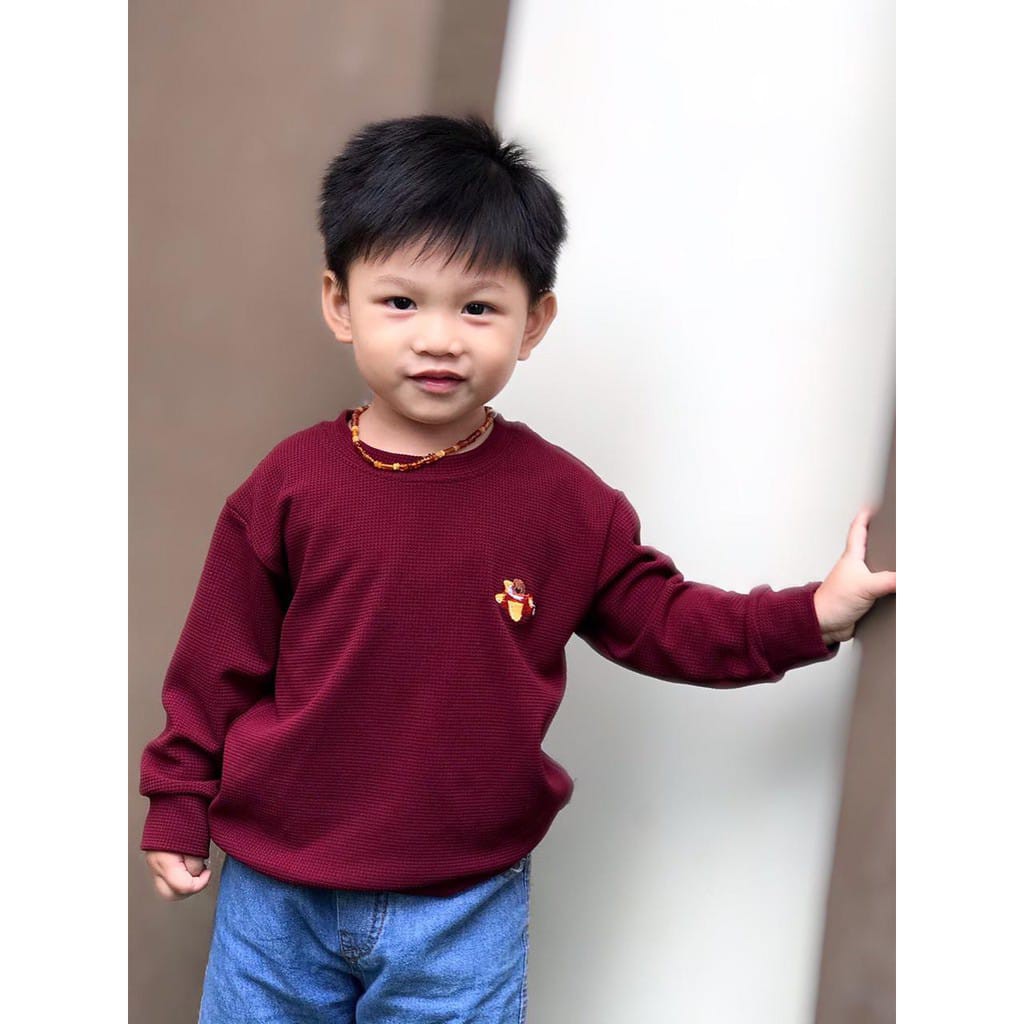 PROMO 7.7 PROMO BAJU LEBARAN MURAH CUCI GUDANG Mooi x Kellysco Sweater Anak dan mama  Knit KIDS and MOM