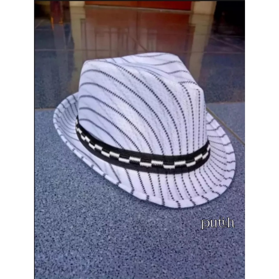 Topi Coboy Fedora Classic Topi Pantai Pria Dewasa