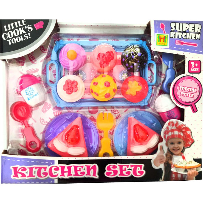 Mainan Kue Set - Mini Muffin Cookies Kitchen Set - 6665-5B