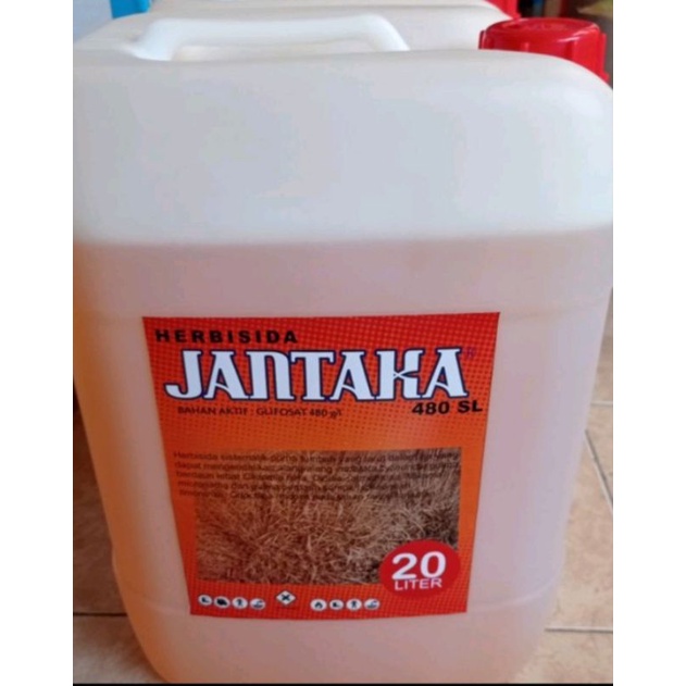 herbisida sistemik glifosat jantaka  480SL kemasan 20liter