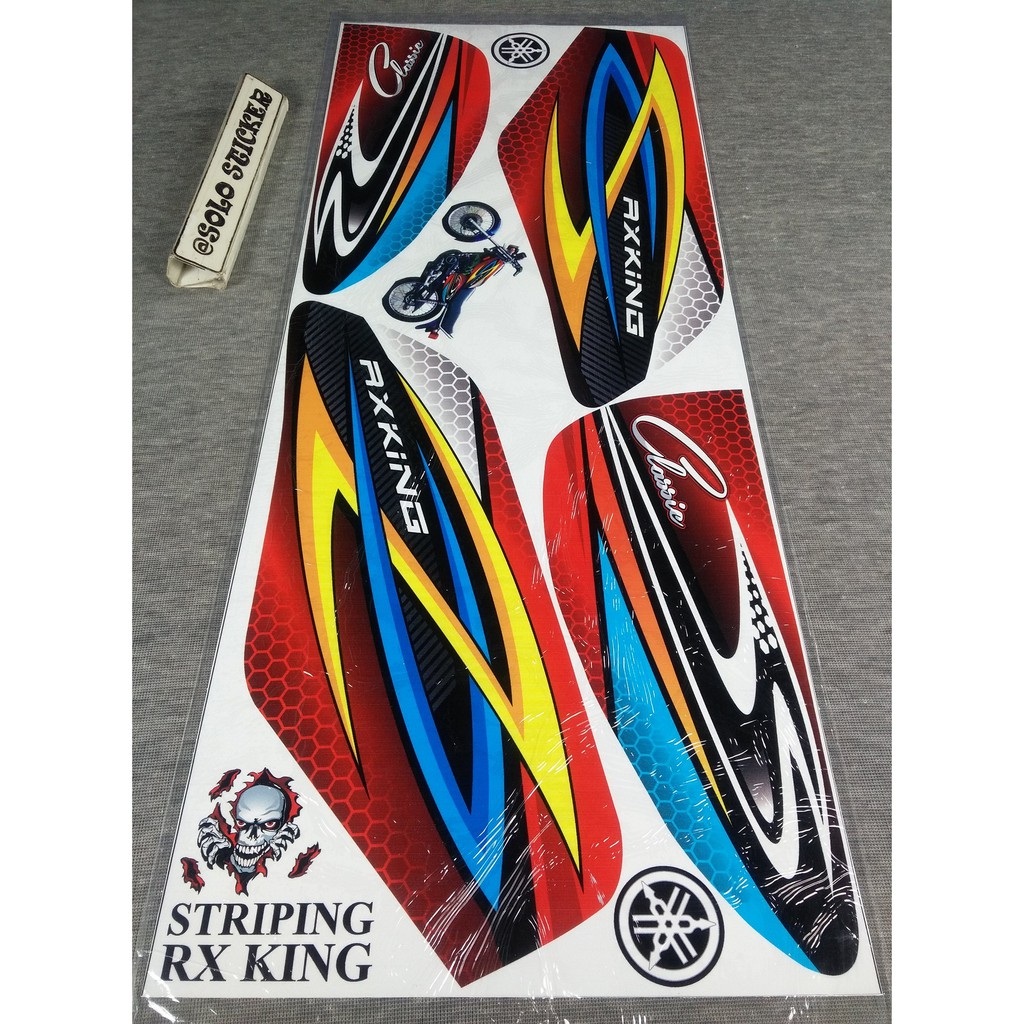 Striping Sticker Variasi RX King Grafik Shopee Indonesia