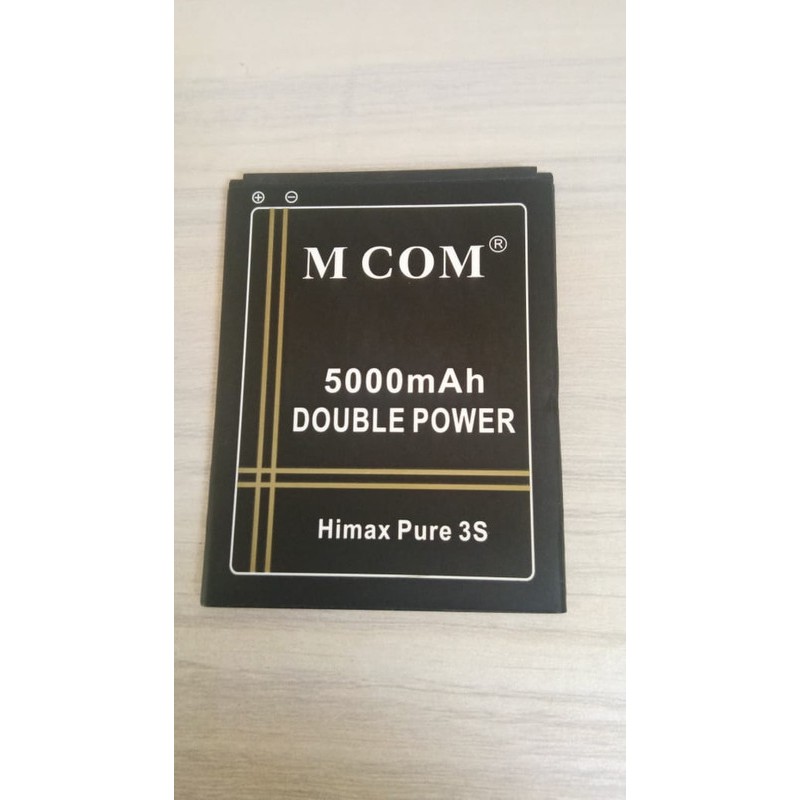 Battery Batre Baterai Double Power Mcom HIMAX PURE 3S H CLASSIC