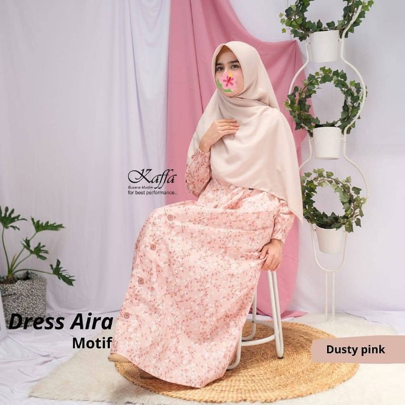 Dress Aira Kaffa Busana Fashion Bandung