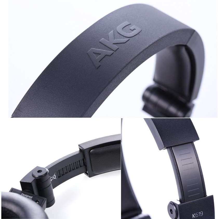 Original Harman AKG K618 K619 Premium DJ Headphone On Ear With Mic