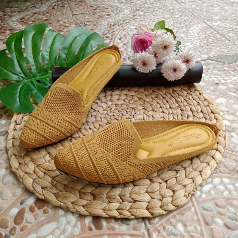 Sandal Flat Wanita Terbaru Terkini JEA 100 BALILAH SHOP